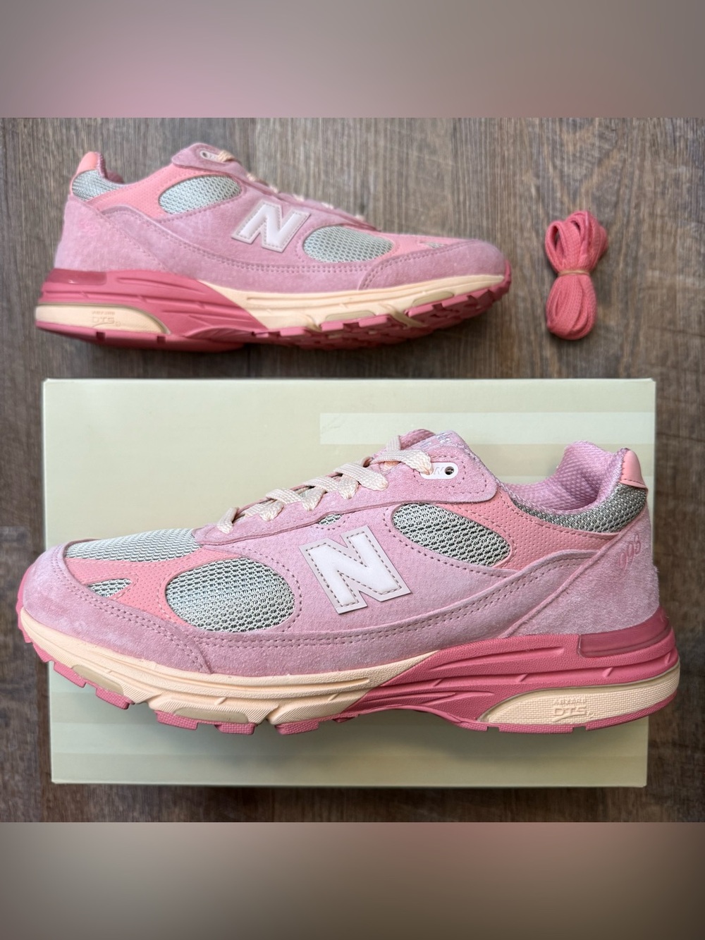 Joe Freshgoods x New Balance 993 Made in USA Performance Art - Powder Pink
